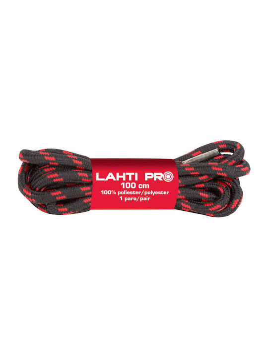 Lahti Pro Κορδόνια Παπουτσιών Μαύρα 2τμχ 120cm