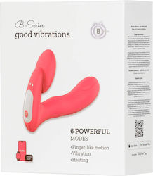 Silicone Vibrator 3 Speeds 6 Frequencies Finger Function Heating + App Control Silicone Vibrator 3 Speeds 6 Frequencies Finger Function Heating + App Control