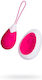 A-toys Egg Vibrator Cu Telecomandă Din Silicon Roz Alb 12 Cm