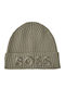 Beanie Beanie Knitted in Beige color