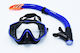 Deep Blue Gear Taucherbrille Silikon Blau