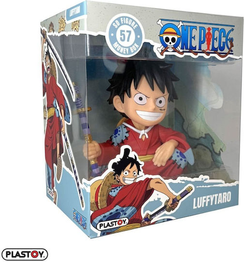 Plastoy Sammelbare Figuren Salvadanaio Ein Stück Monkey D.luffy Luffytaro