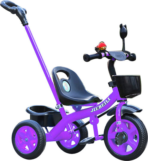 NBW Kids Tricycle with Parental Handle for 2-5 Years Purple