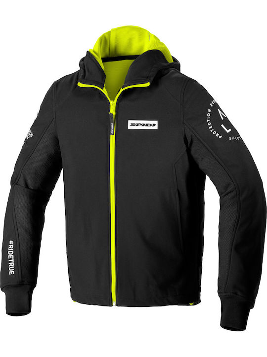 Spidi Hoodie Armor Evo Winter Herren Motorradja...