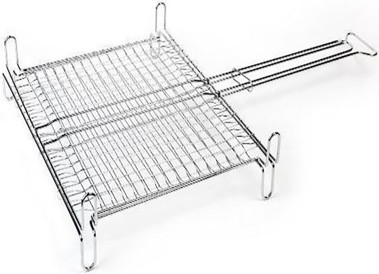 Homestyle Μεταλλική Σχάρα Ψησίματος με Πόδια 40x35εκ.