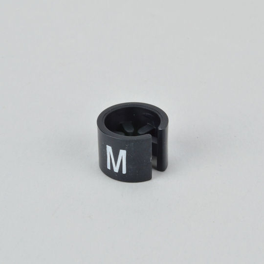 M Set of 100 Number Indicators Mini Signage Ml Hangers Black White Printing