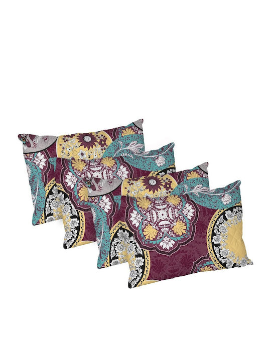 Alcam Mandala Bed Pillow Microfiber 50x70cm 4 P...