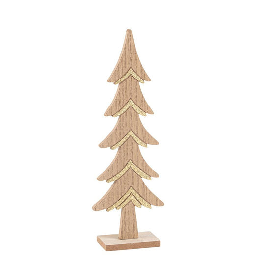 Weihnachtsdekoration Baum Klassisch 31cm Gold