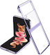 Erbord Back Cover Plastic Purple for Galaxy Z Flip3