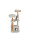 Costway Scratching Post Cat Trees Gray 5 levels