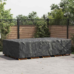 vidaXL Waterproof Dining Table Cover Black 315x...