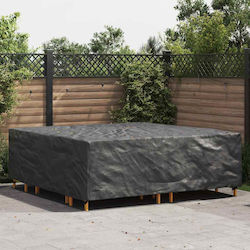 vidaXL Waterproof Dining Table Cover Black 235x...