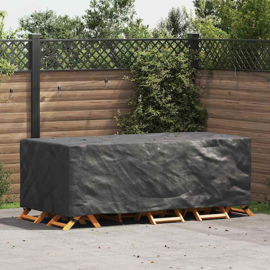 vidaXL Wasserdicht Schutzhülle Esstisch 229x113x73cm in Schwarz Farbe 1Stück