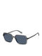 Polaroid Women's Sunglasses with Gray Plastic Frame and Blue Lens PLD6247/S KB7/C3