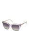 Tous Women's Sunglasses with Purple Plastic Frame and Gray Gradient Lens