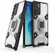Erbord Back Cover Din Silicon / Plastic Cu Curea Pentru Gât Alb (Oppo Reno6)