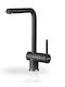 Pyramis Volcano Kitchen Faucet Counter Black