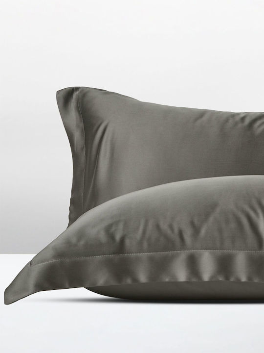 Charisma Tencel Pillowcase Set Olive 52x78cm.