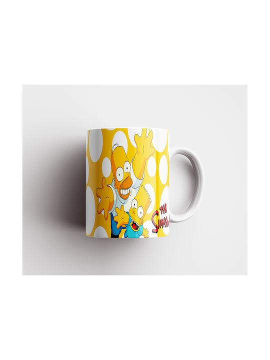 Digital Place Mug Ceramic Multicolored 330ml