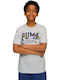 Kinder-T-Shirt Grey