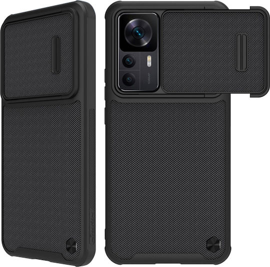 Nillkin Camshield Textured S Back Cover Plastic / Silicone Black (Xiaomi 12T / 12T Pro)