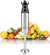 Vertenz Titan 50 Handmixer mit Inox-Stab 1400W Silber