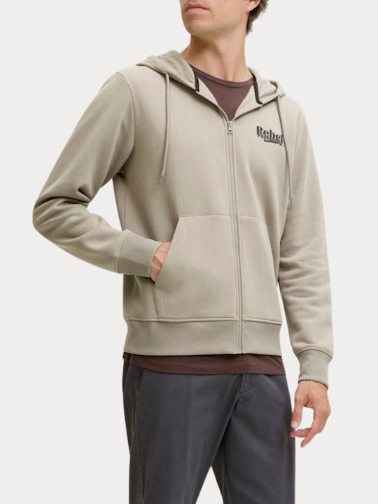 Jack & Jones Sweatshirt with Hood Roasted Cashew