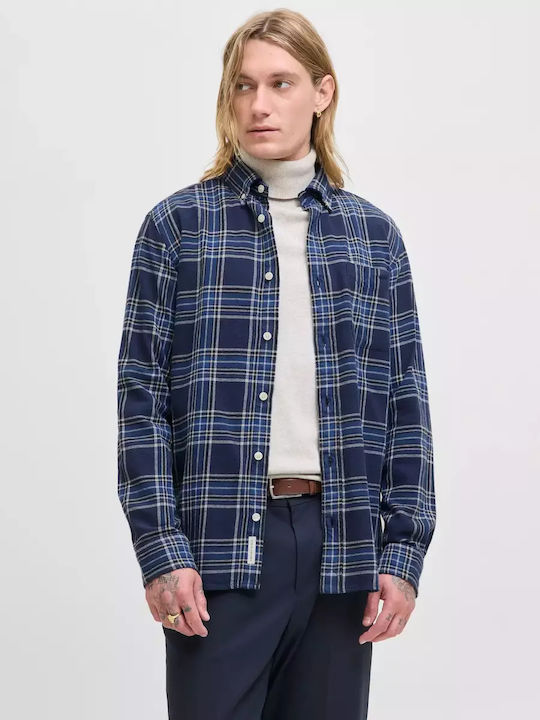Jack & Jones Μακρυμάνικo Βαμβακερό Πουκάμισο Κα...