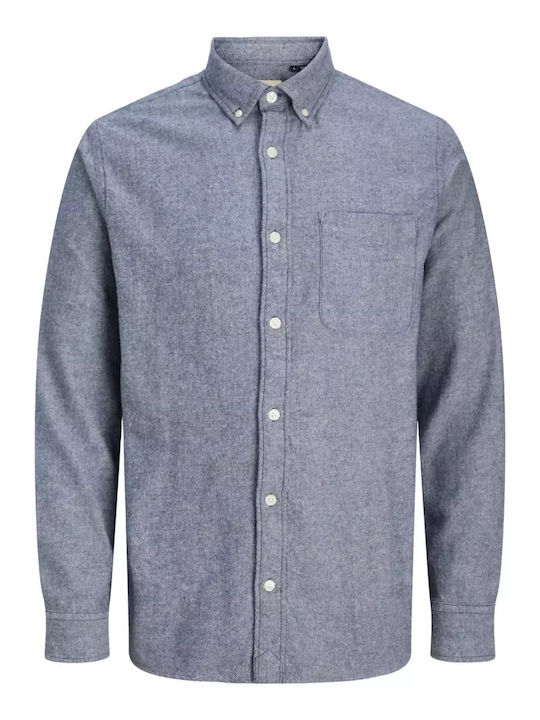 Jack & Jones Long-sleeved Flannel Shirt Night Sky