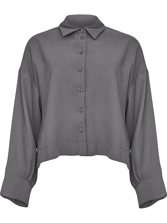 Moutaki Women's Long Sleeve Shirt Grey