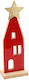 Beauty Home Christmas Wooden Figure Length 7cm
