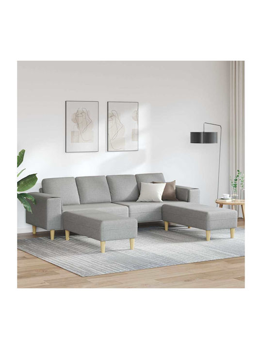 Set de Sufragerie Canapea și taburet