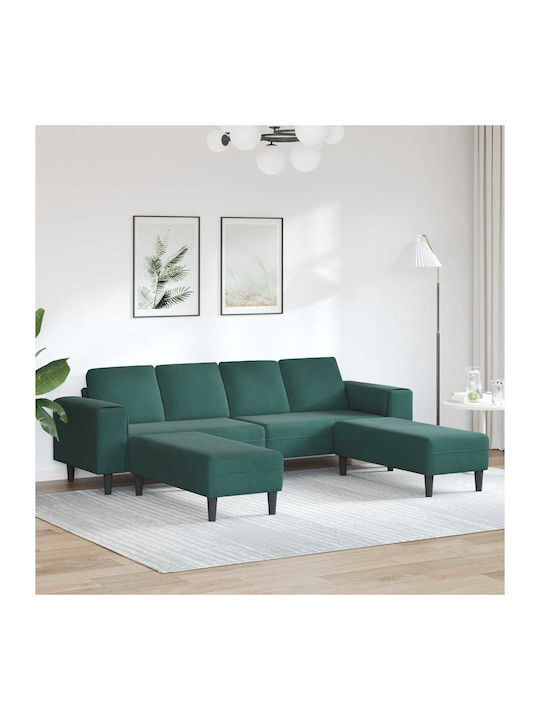 Set de Sufragerie Canapea și taburet