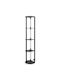 Costway Lustră Decorativă Baruri Negru