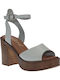Leder Sandalen Weiß