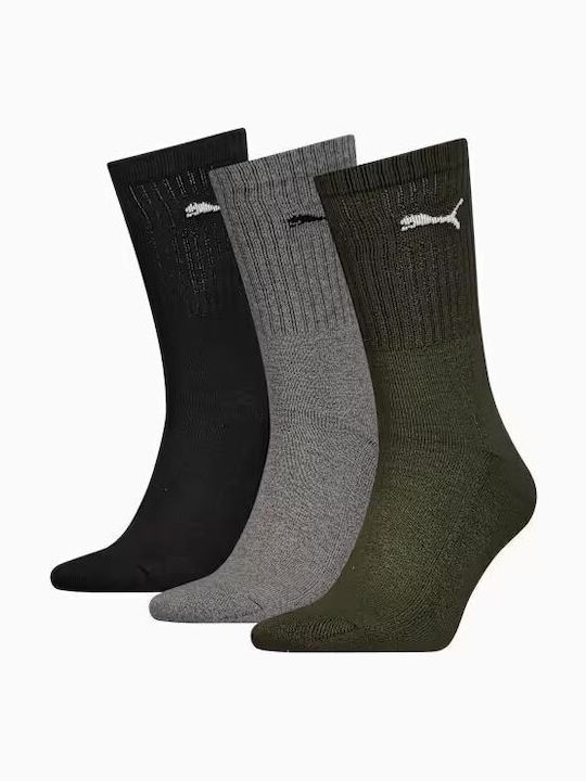 PUMA Athletic Socks Black 3 Pairs