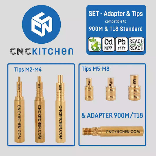 Soldering Tips V2.1 Compatible Hakko 900m T18