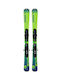 Elan Explore Children's Ski Boots in Green Color with Bindings