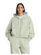 Hanorace Dama Jachetă Fleece Cu Glugă Aloe
