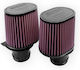Audi R8 5.2 V10 Series 12-20 Dna Air Filter Set R-lb52s25-0r-set Audi R8 5.2 V10 Plus Spyder 17-18