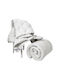 Alcam Single Quilt 140x200cm White 250 GSM