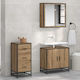 vidaXL Bathroom Cabinet L35.5xW35xH76cm Oak