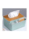 Wooden Tissue Holder Gray 24634V