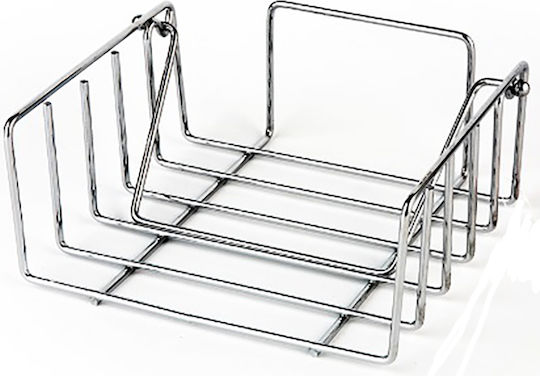Homestyle Χαρτοπετσετοθήκη Μεταλλική Ασημί 18x17x7.2cm 604266 Homestyle Χαρτοπετσετοθήκη Μεταλλική Ασημί 18x17x7.2cm 604266