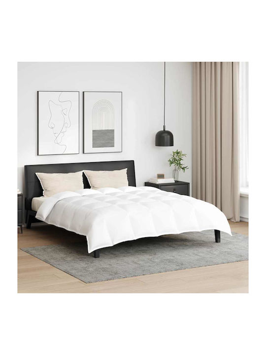 vidaXL Bettdecken-Set Großes Doppelbett mit Mic...