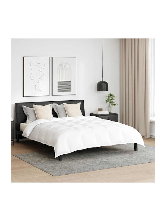 vidaXL Bettdecken-Set Doppelbett mit Microfiber...