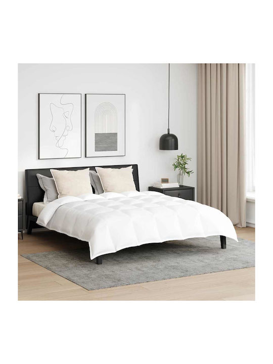 vidaXL Bettdecken-Set Großes Doppelbett mit Mic...