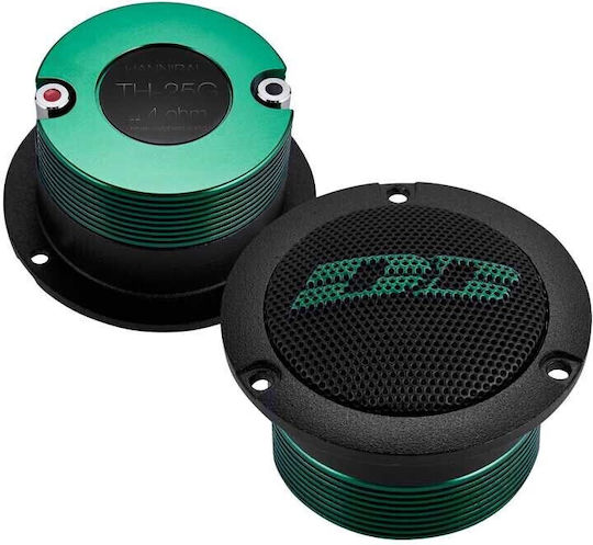 Deaf Bonce Hannibal Th-25g Туитър За Автомобил Комплект Компоненти 38mm 35w Rms 4ω Комплект 2 Туитъра