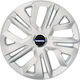 Set 4 Raven Gray R16 Car Hubcaps Volvo Car Range