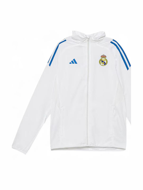 Kids' Sports Jacket with Lining White